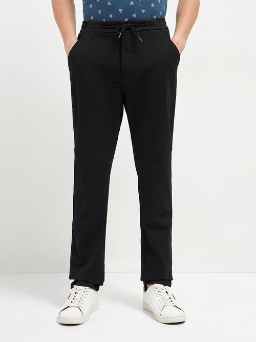 Black Casual Traveler Trouser