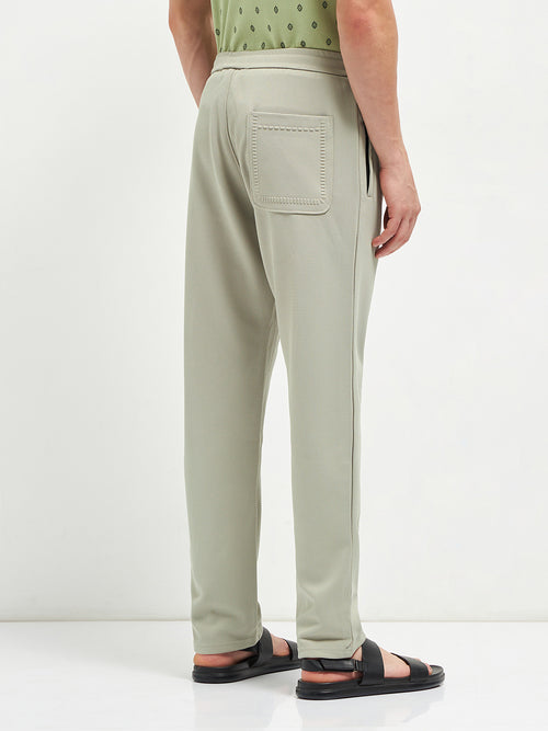Beige Casual Traveler Trouser