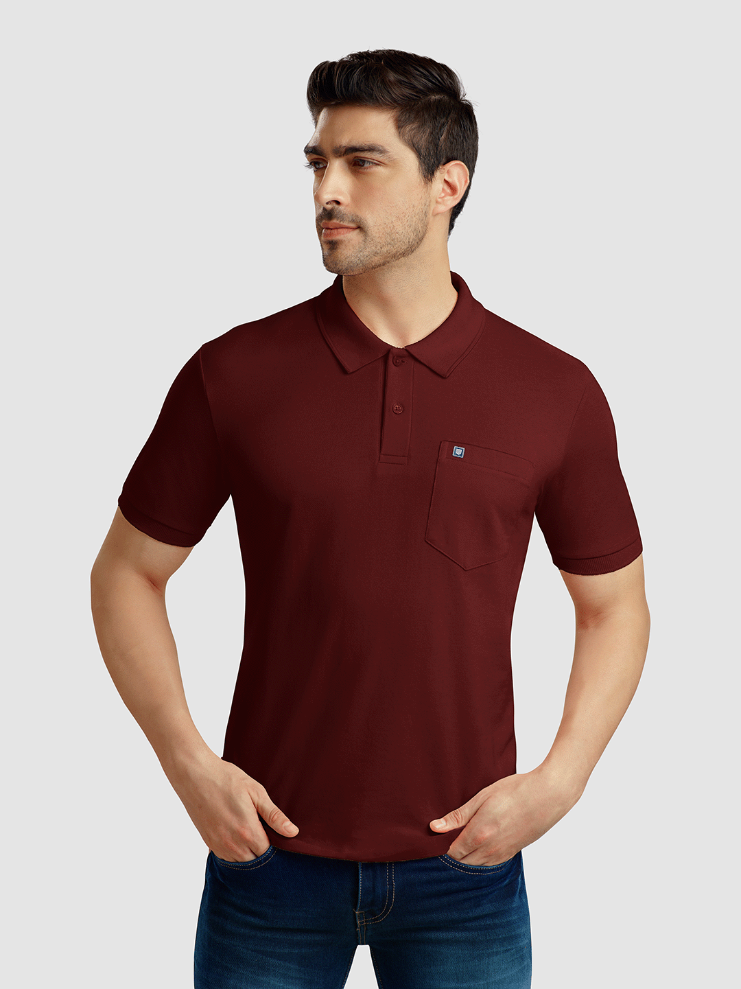 POLO T-SHIRTS MAROON