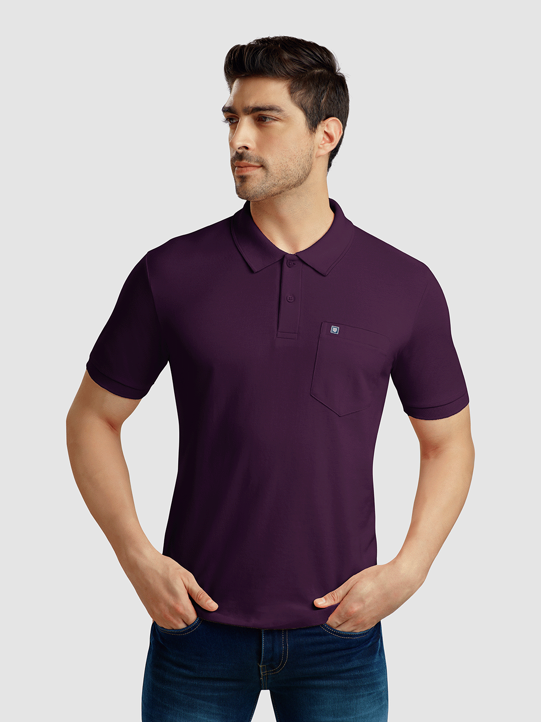 POLO T-SHIRTS PURPLE