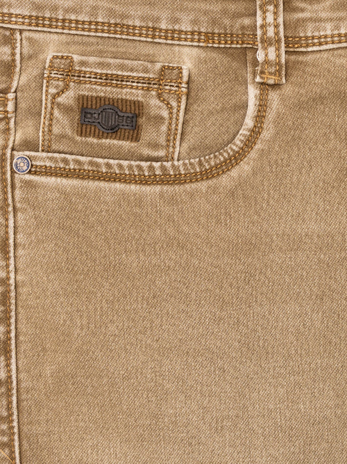 Desert Khaki Denim Trousers