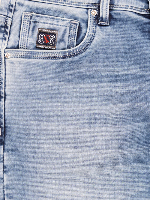 Cloud Blue Denim Trousers