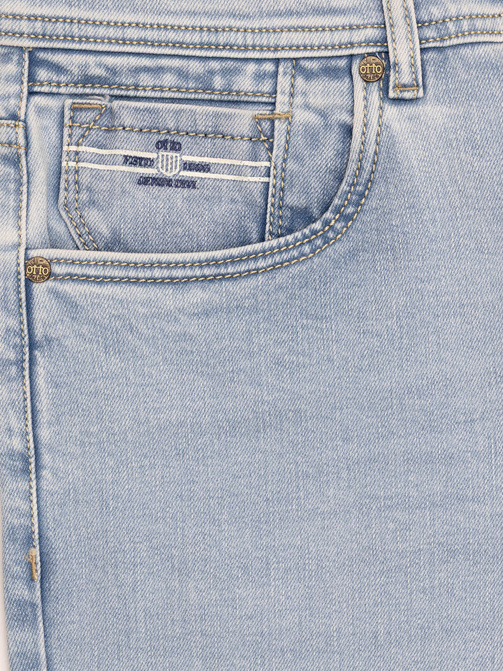 Breeze Blue Denim Trousers