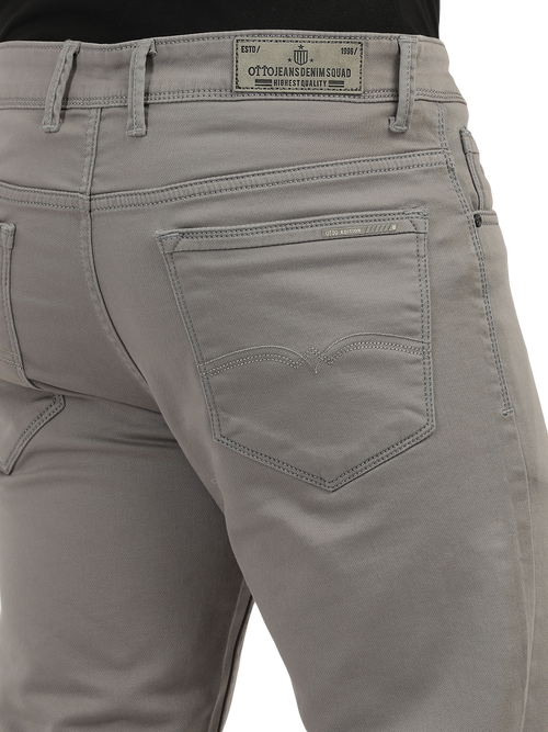 Light Grey Denim Core Trousers