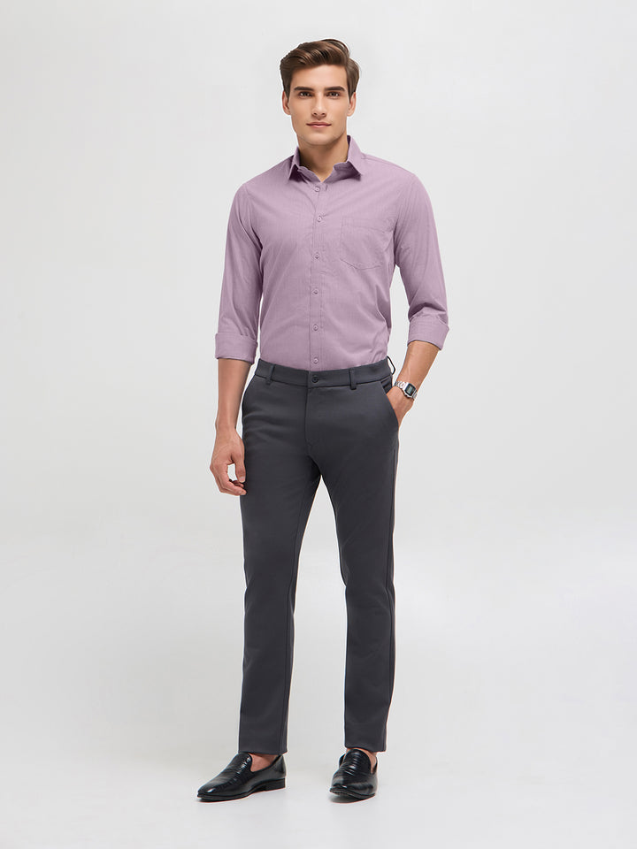 Dusty Grape Solid Formal Shirt