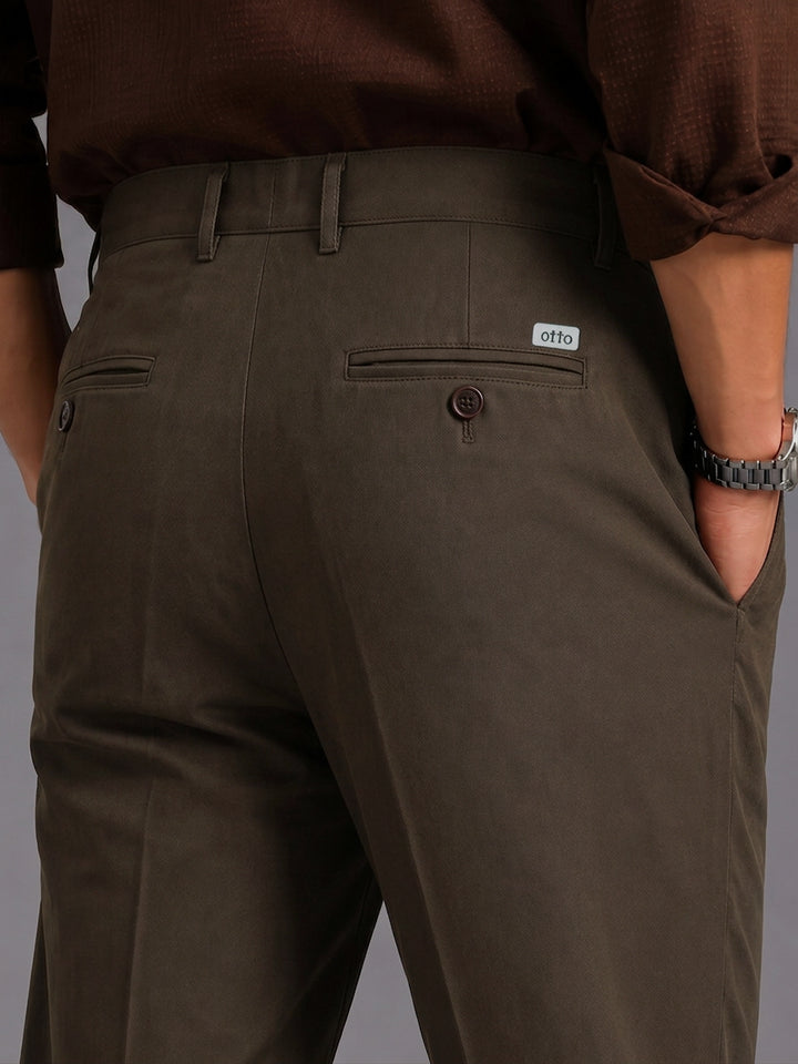 Dark Mouse Solid Casual Trousers