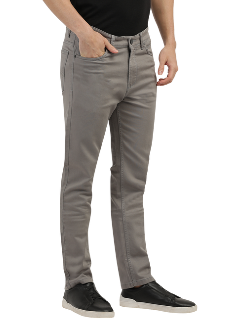 Light Grey Denim Core Trousers