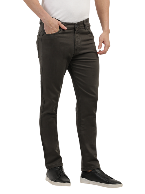 Charcoal Denim Core Trousers