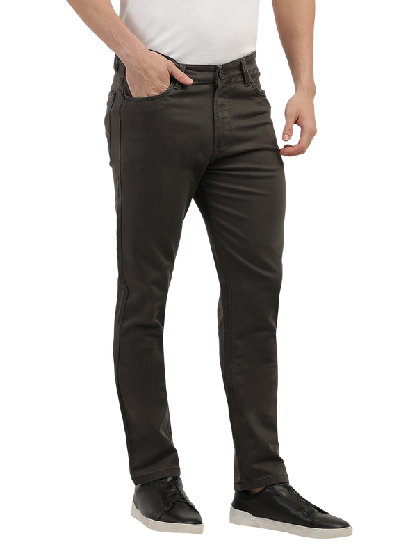 Charcoal Denim Core Trousers
