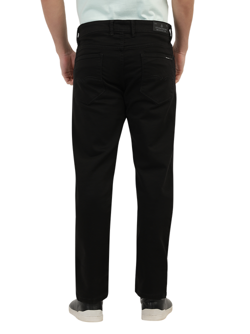 Black Denim Core Trousers