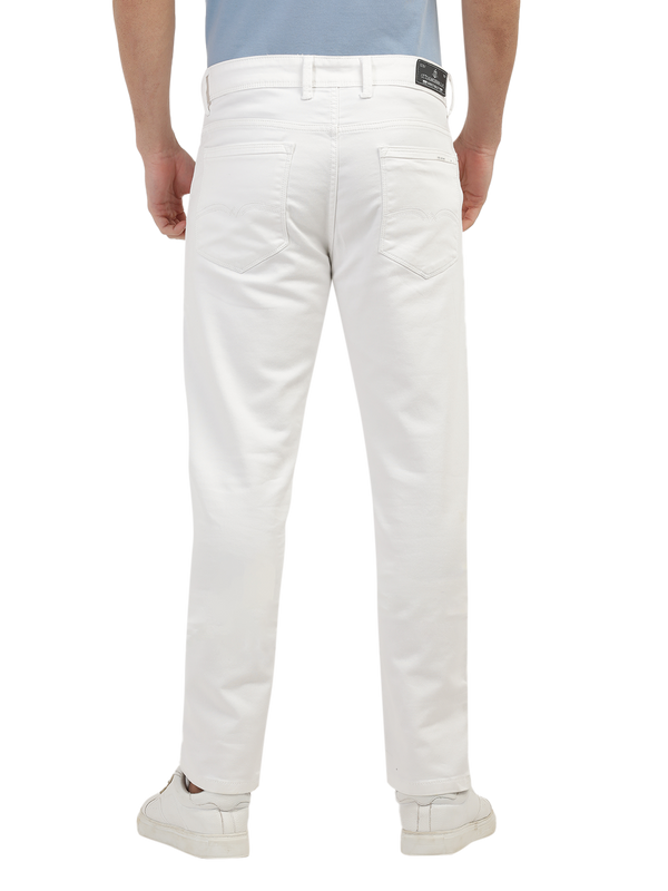 White Denim Core Trousers