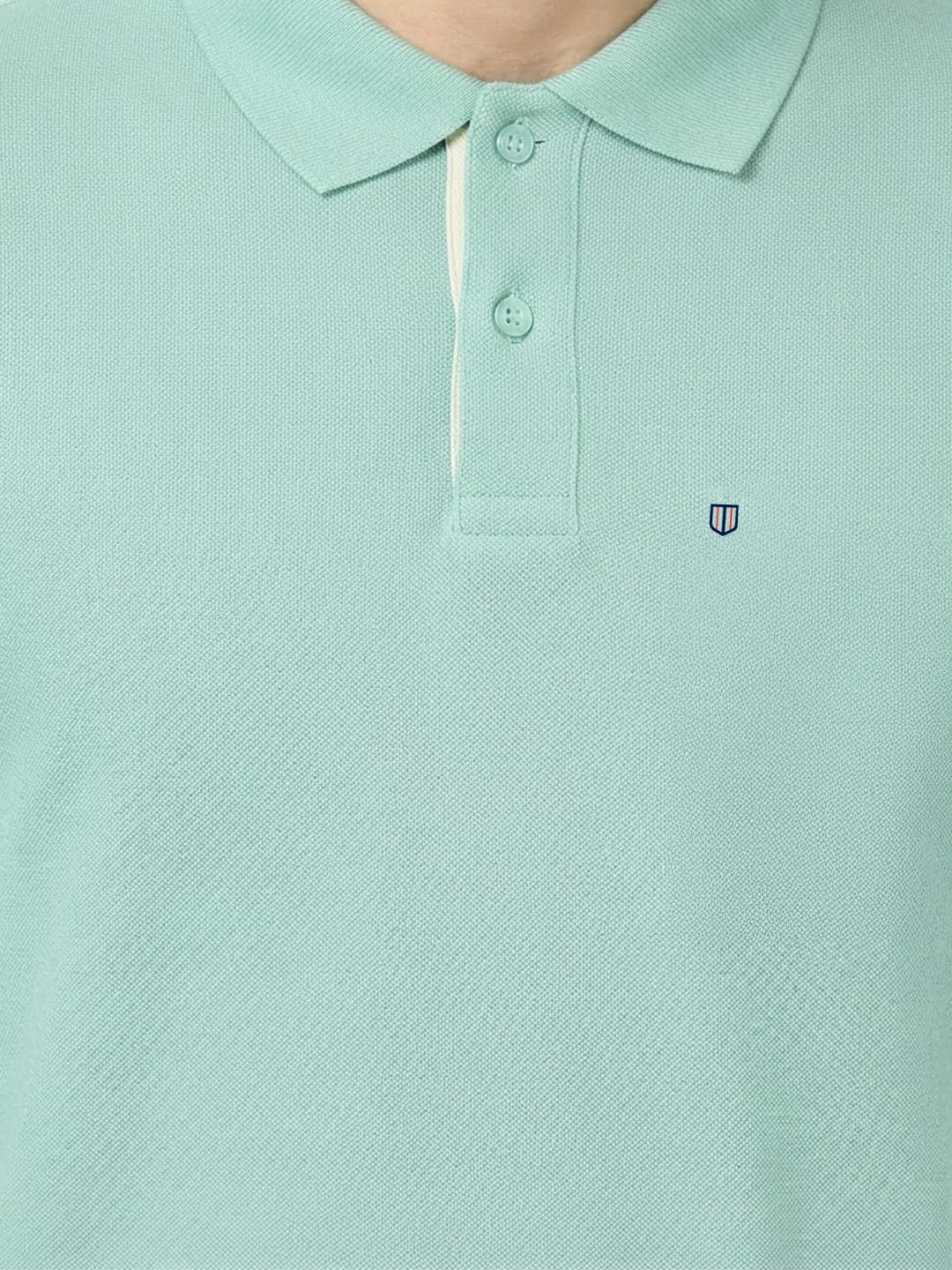 Viridian Plain Polo T Shirt