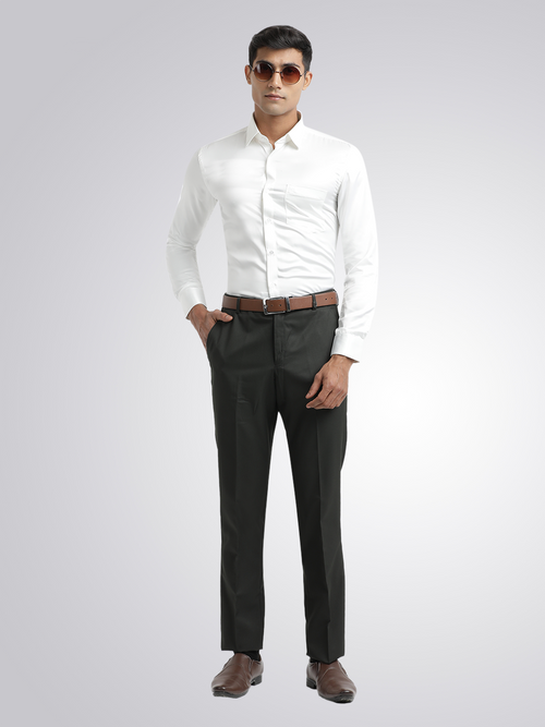 Off White Satin Premium Shirt