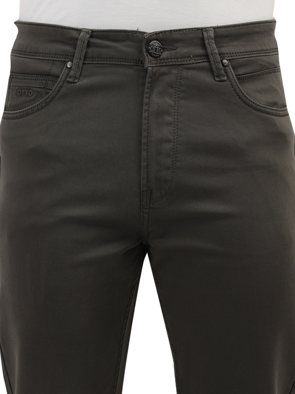 Charcoal Denim Core Trousers