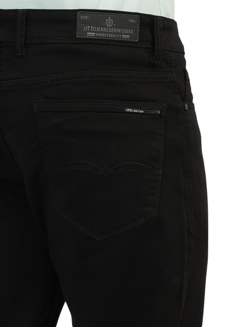 Black Denim Core Trousers