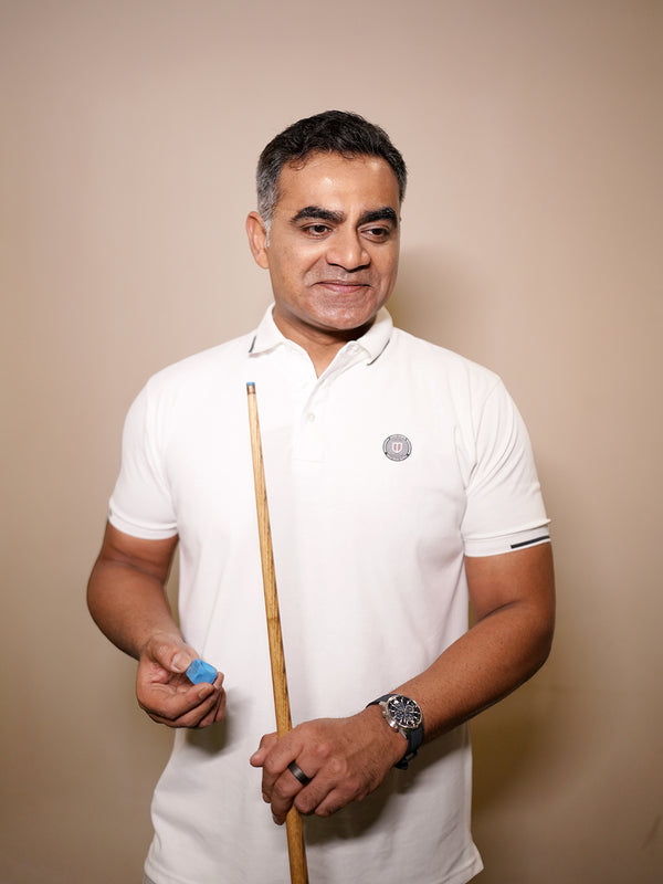 White Plain Polo T Shirt