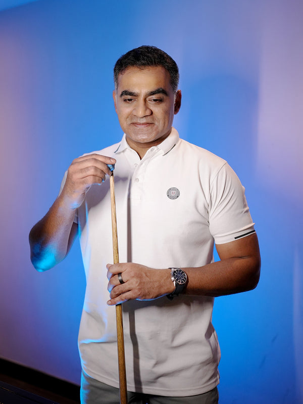 White Plain Polo T Shirt