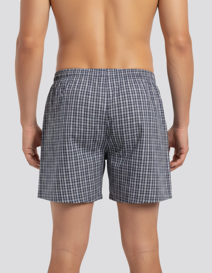 Men's  Boxer Checko CHARCOAL GREY
