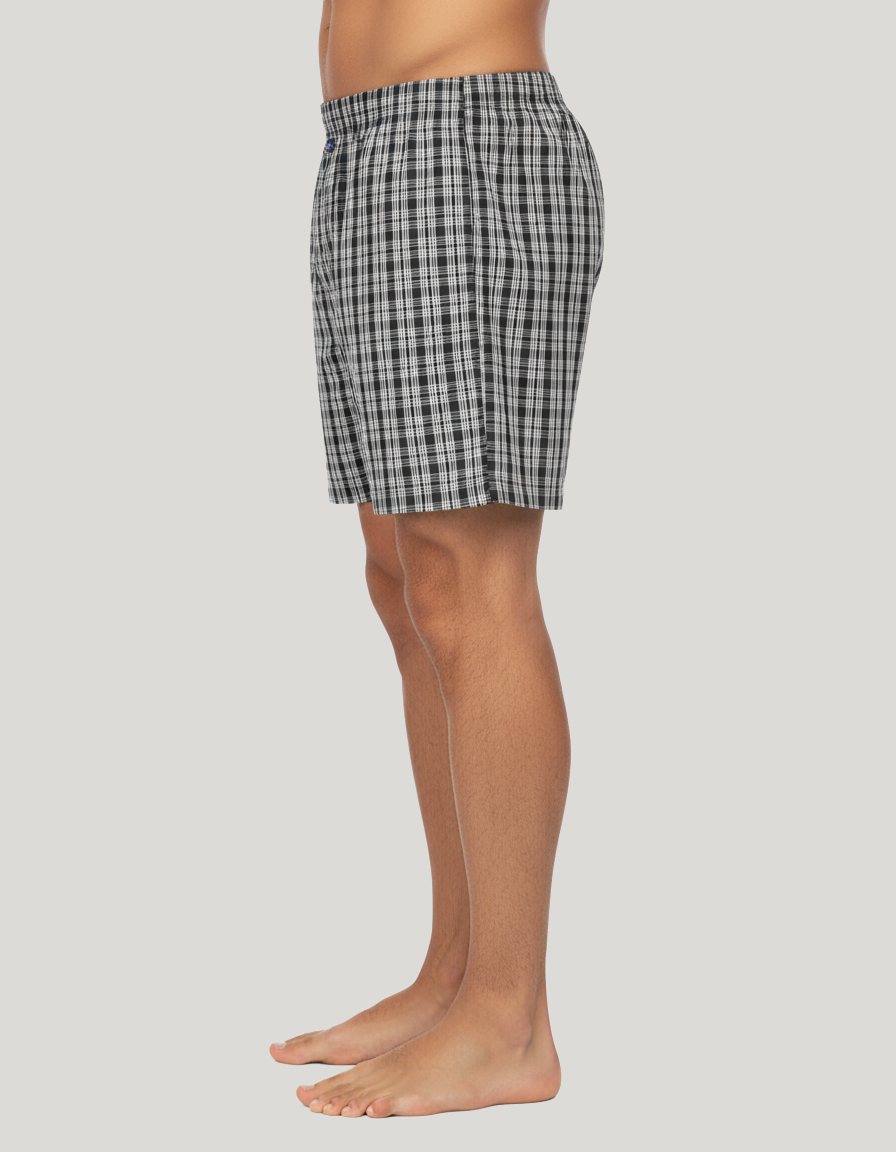 Men's  Boxer Checko Dark Grey