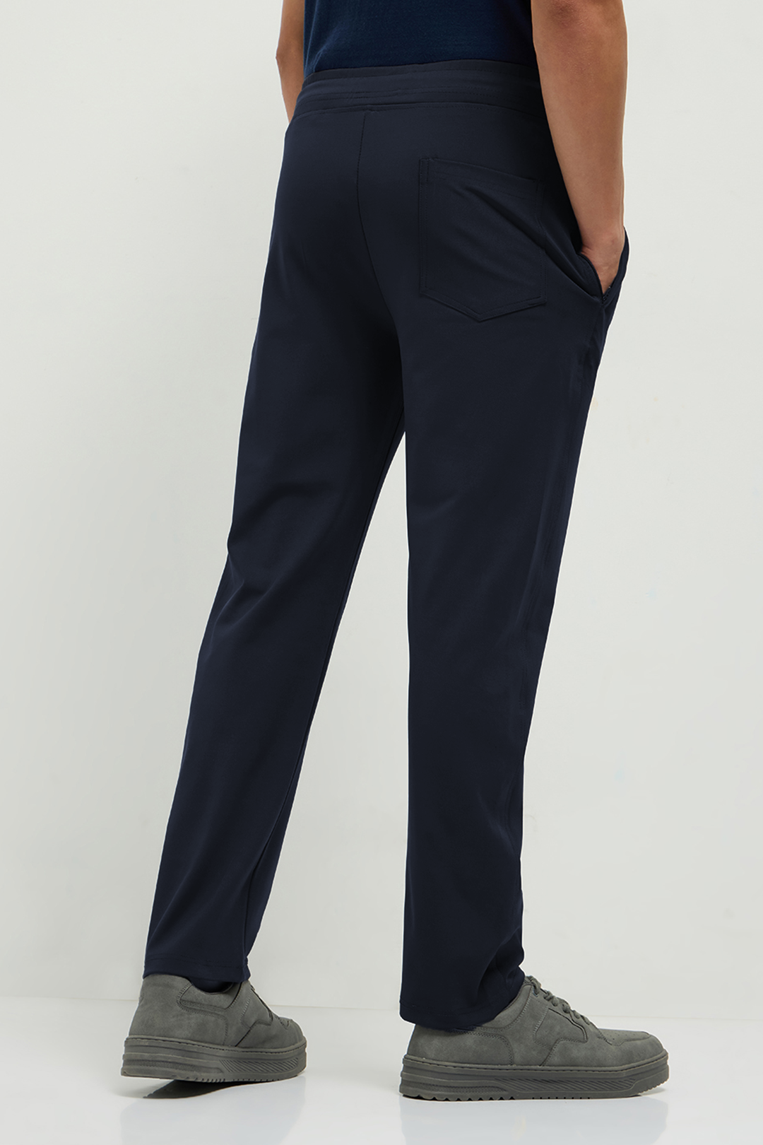 OTTO Essentials Men’s Dyno Track Pant Capital Blue – 4 Way Lycra Polyester Sports Joggers