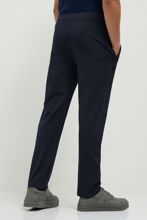 OTTO Essentials Men’s Dyno Track Pant Capital Blue – 4 Way Lycra Polyester Sports Joggers