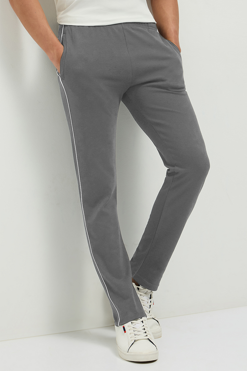 Otto Essentials Men’s Relaxo Track Pant Grey – Soft Cotton Blend