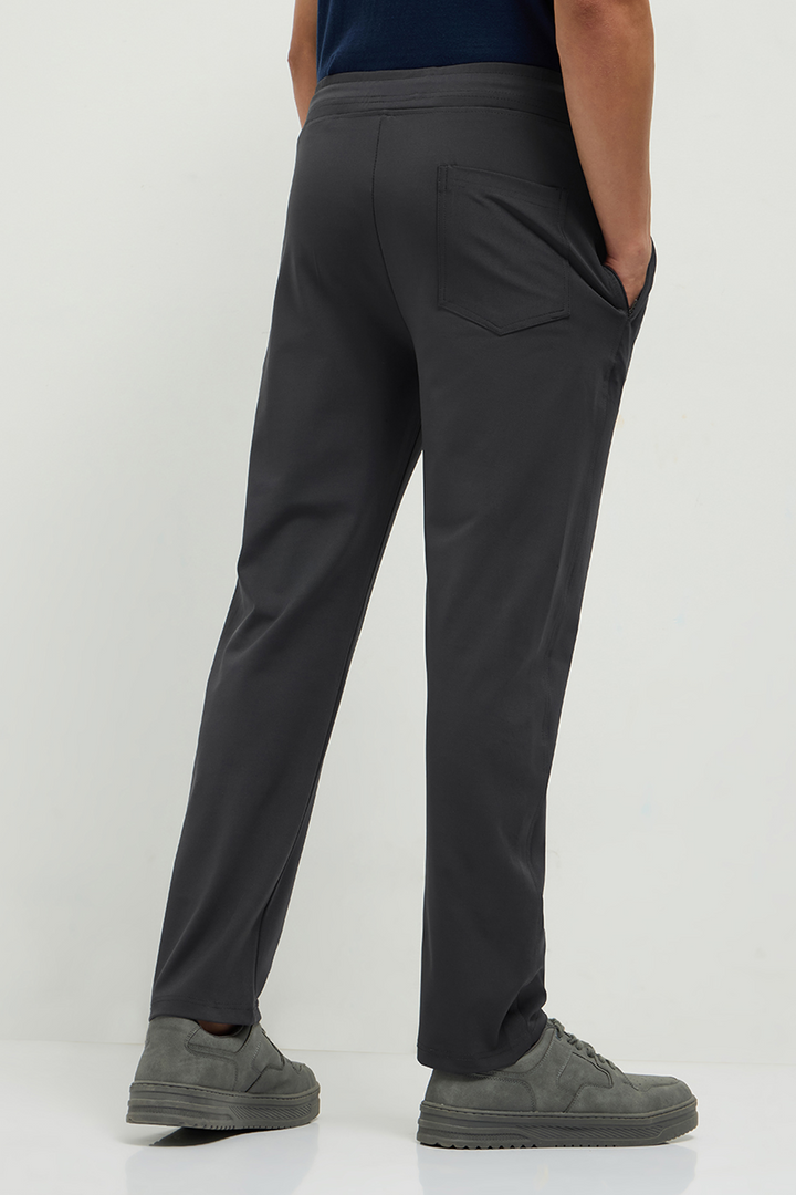 OTTO Essentials Men’s Dyno Track Pant Dark Cement – 4 Way Lycra Polyester Sports Joggers