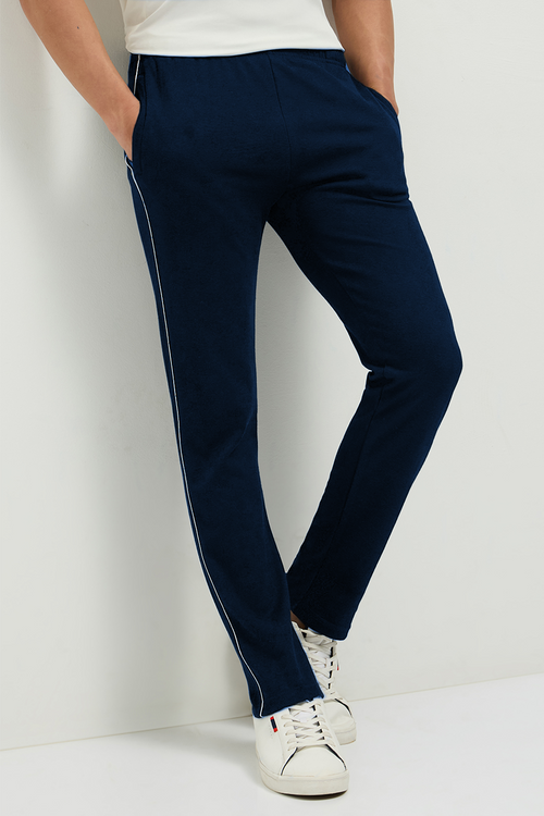 Otto Essentials Men’s Relaxo Track Pant Navy – Soft Cotton Blend