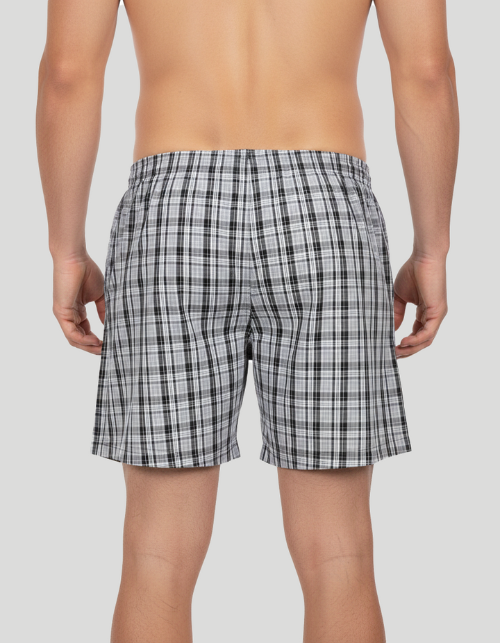 Men's  Boxer Checko LIGHT GREY
