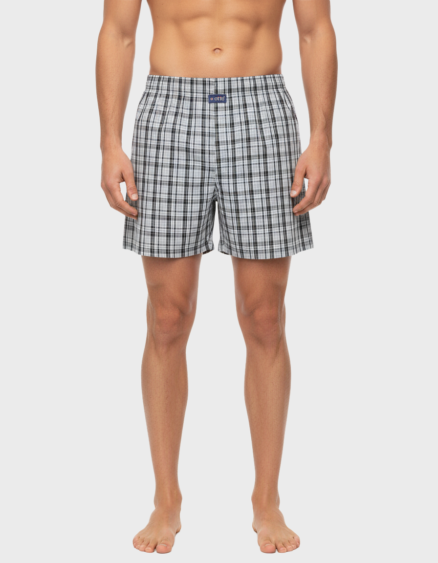 Men's  Boxer Checko LIGHT GREY