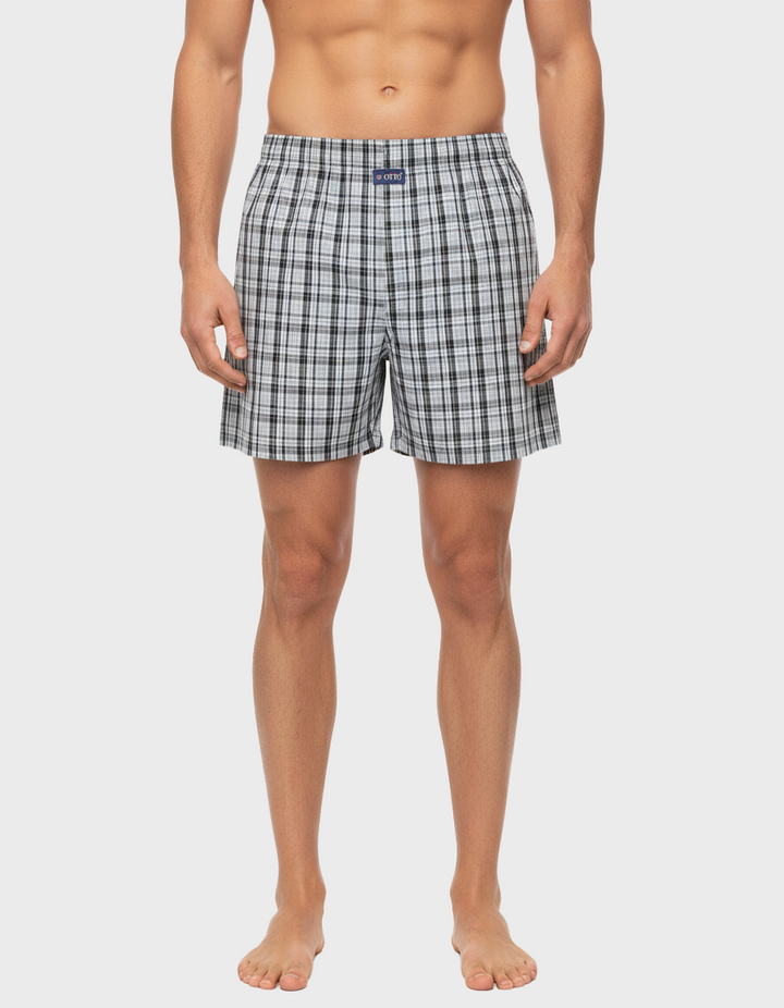 Men's  Boxer Checko LIGHT GREY