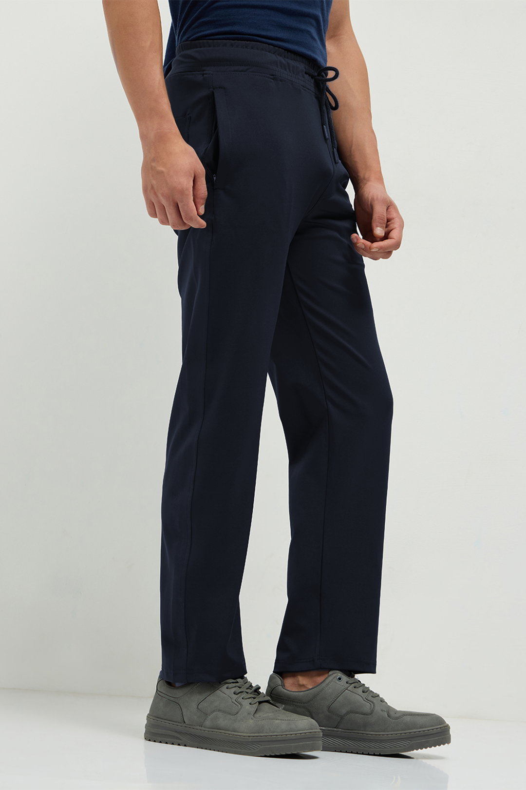 OTTO Essentials Men’s Dyno Track Pant Capital Blue – 4 Way Lycra Polyester Sports Joggers