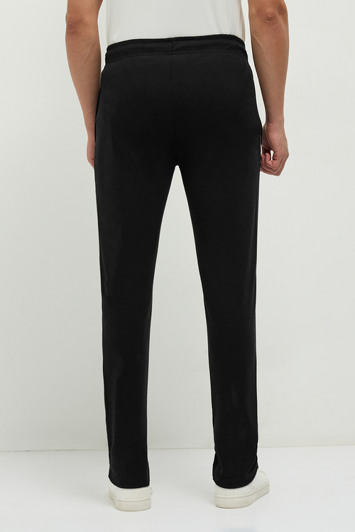 Otto Essentials Men’s Relaxo Track Pant Black – Soft Cotton Blend