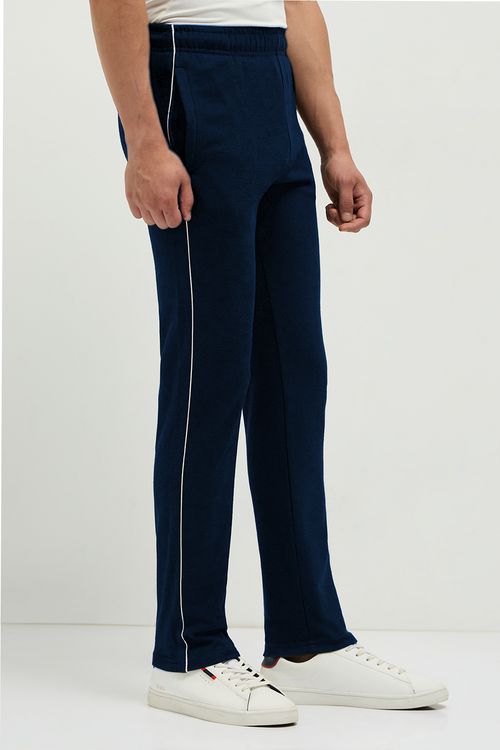 Otto Essentials Men’s Relaxo Track Pant Navy – Soft Cotton Blend