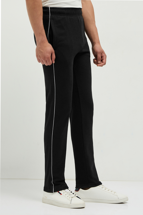 Otto Essentials Men’s Relaxo Track Pant Black – Soft Cotton Blend
