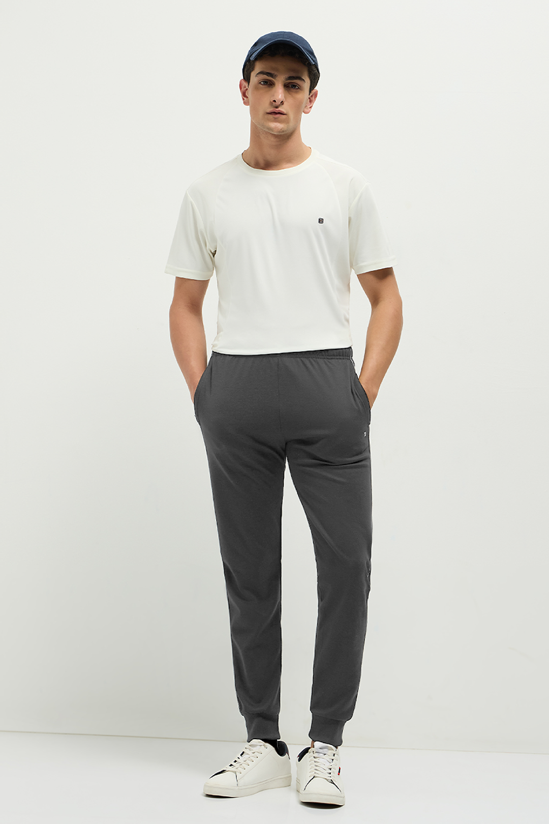 Otto Essentials Men’s Snuggo Track Joggers Grey – Durable Poly Cotton