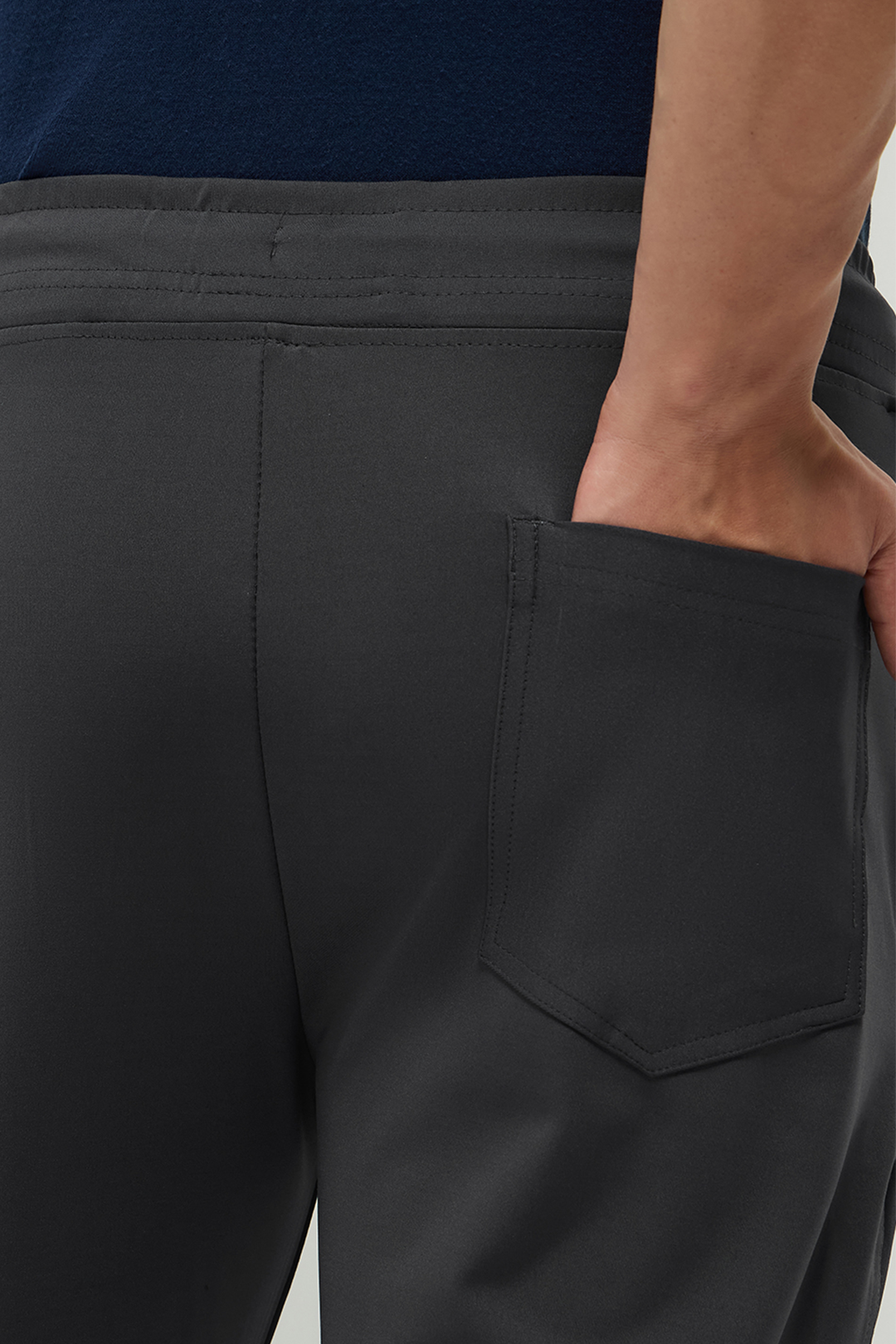 OTTO Essentials Men’s Dyno Track Pant Dark Cement – 4 Way Lycra Polyester Sports Joggers