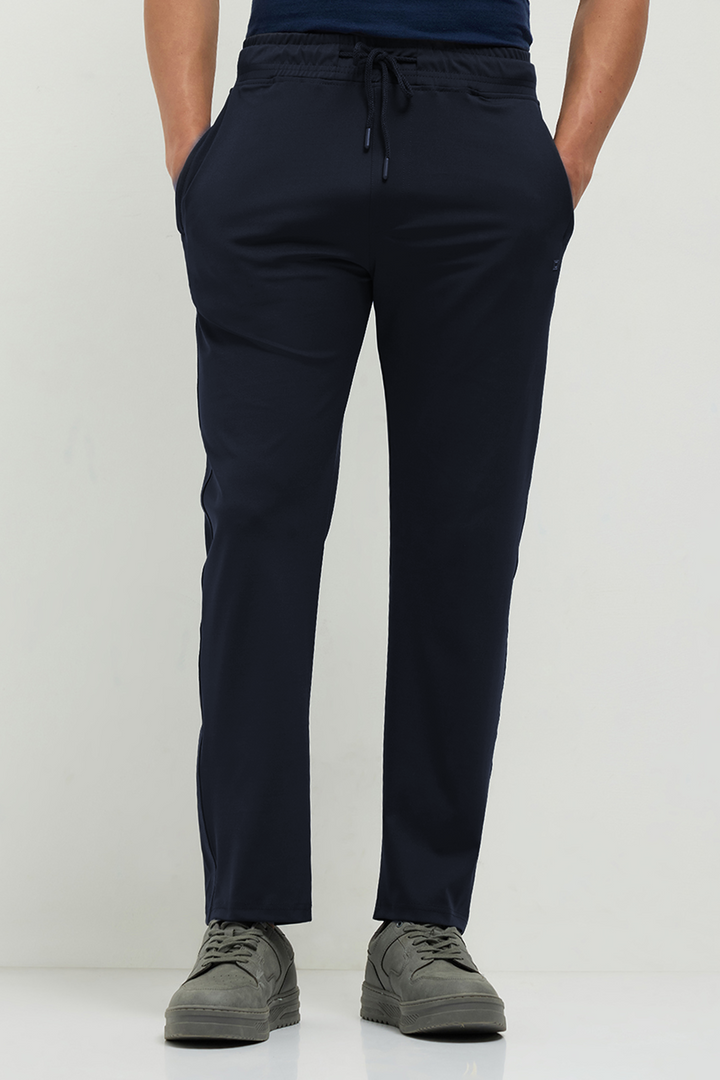 OTTO Essentials Men’s Dyno Track Pant Capital Blue – 4 Way Lycra Polyester Sports Joggers