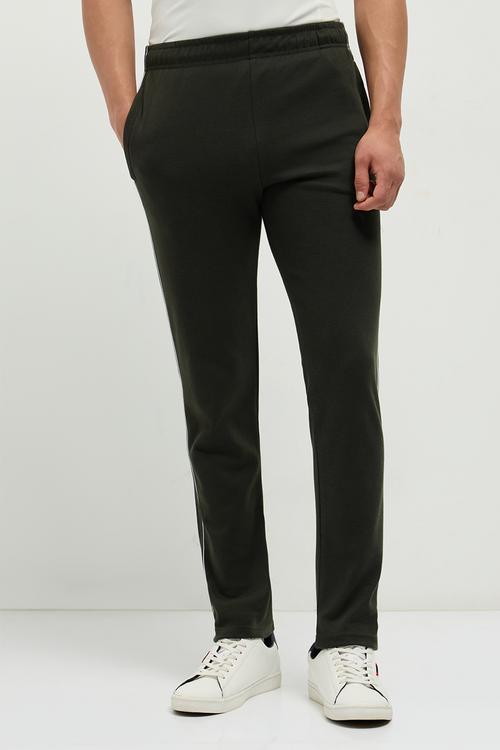 Otto Essentials Men’s Relaxo Track Pant Green – Soft Cotton Blend