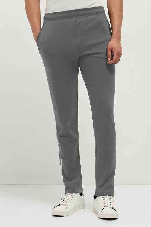 Otto Essentials Men’s Relaxo Track Pant Grey – Soft Cotton Blend