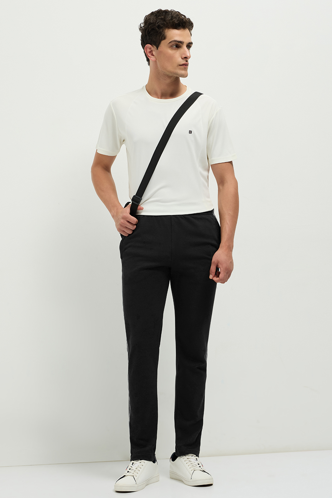 Otto Essentials Men’s Relaxo Track Pant Black – Soft Cotton Blend