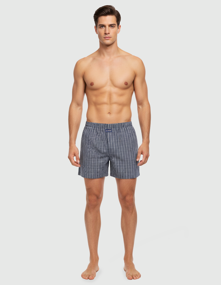 Men's  Boxer Checko CHARCOAL GREY