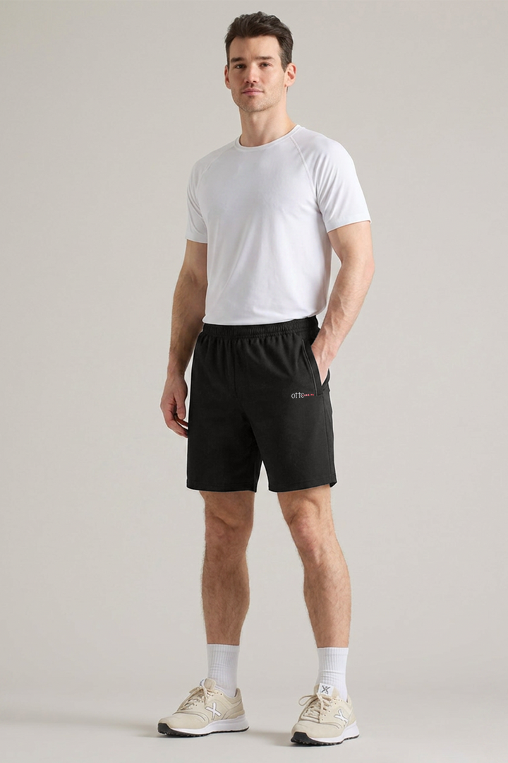 OTTO Essentials Men's Performance Knit Black Shorts Marko