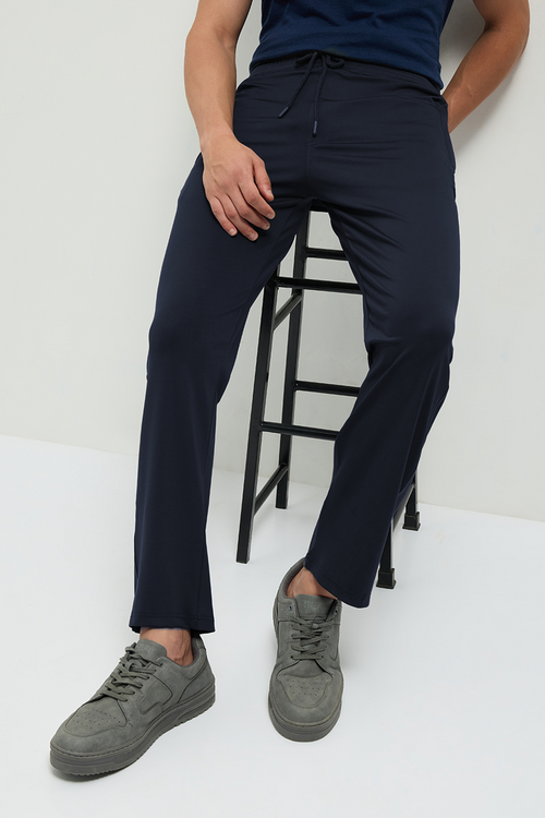 OTTO Essentials Men’s Dyno Track Pant Capital Blue – 4 Way Lycra Polyester Sports Joggers