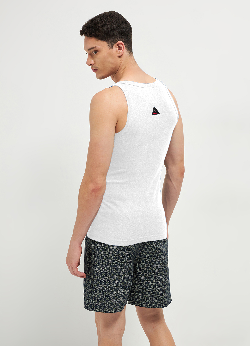 Men Vest Nikko White