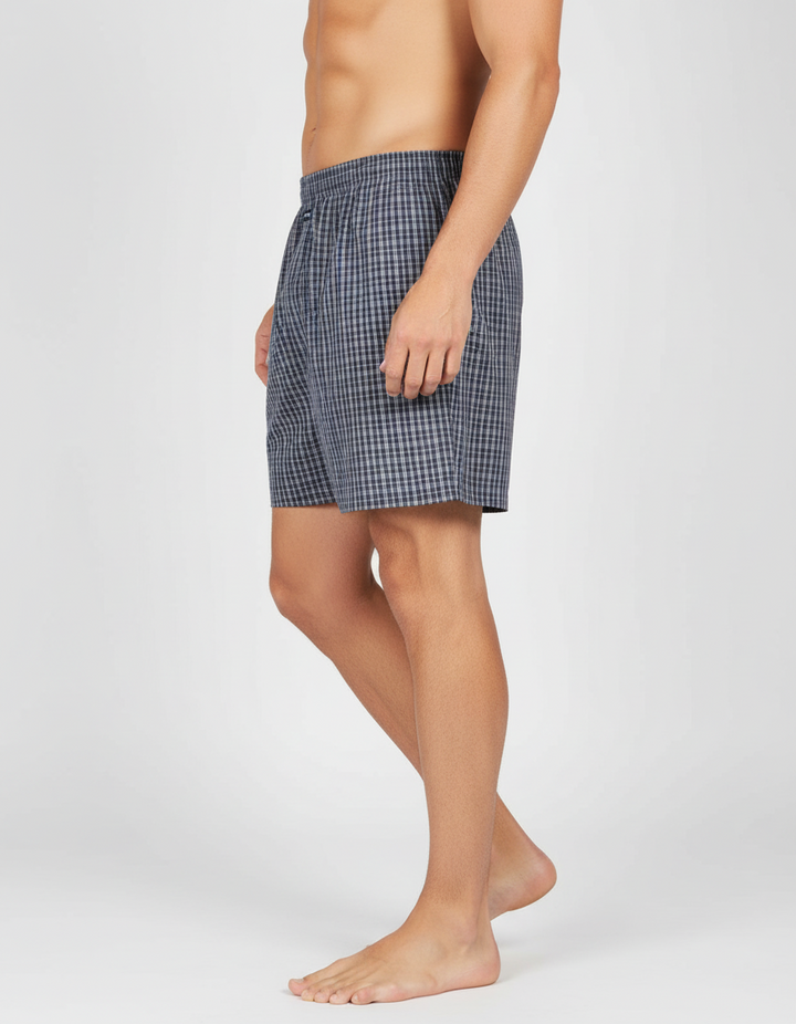 Men's  Boxer Checko CHARCOAL GREY