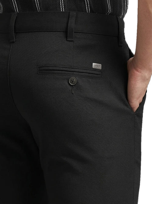 Black Casual Core Trousers