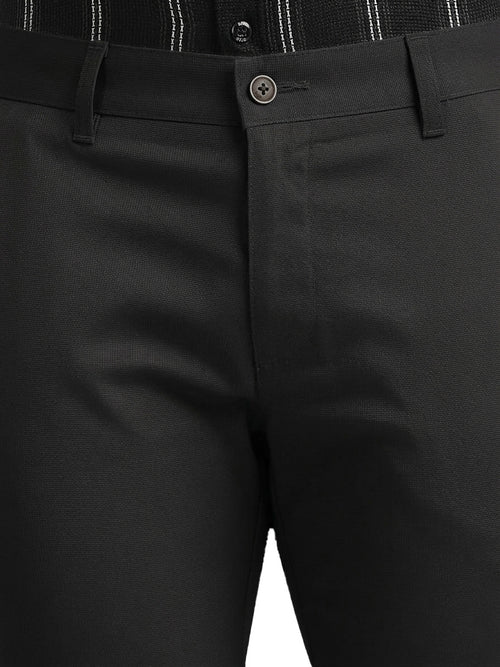 Black Casual Core Trousers