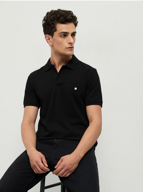 POLO T-SHIRTS BLACK