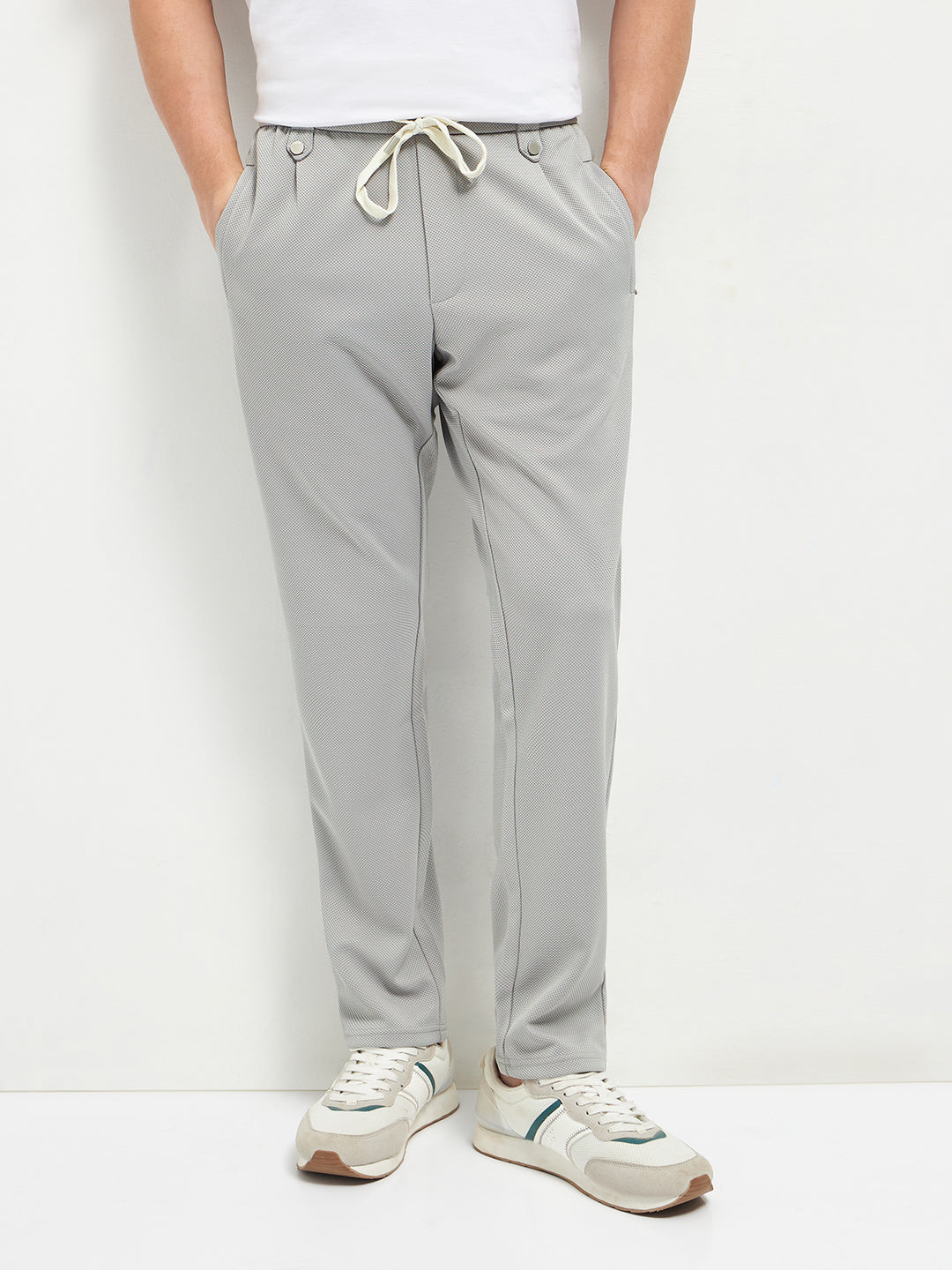 regular fit trousers
